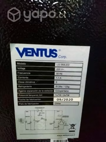 Visicooler Ventus LG360LED - Imagen 4