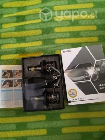 Accesorios y luces led h4 h11 h7 h3 fundas