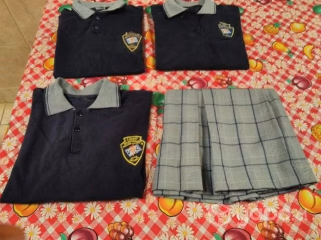 Uniforme liceo Valentín letelier