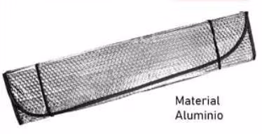 Cubre parabrisas estandar aluminio - generico