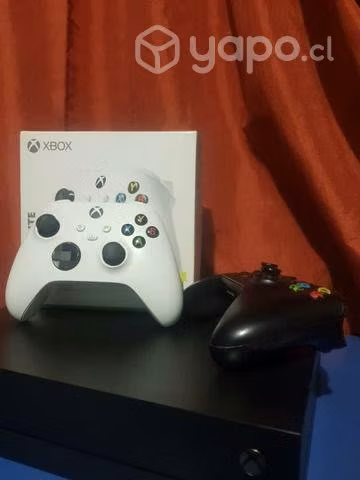 Xbox One X (781GB) 2 controles + juegos LEER DESCR