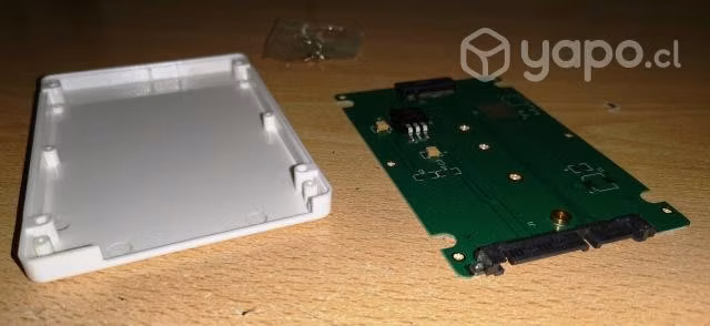 Adaptador M.2 Disco Duro SSD Blanco SATA