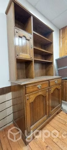 Estante de madera encina