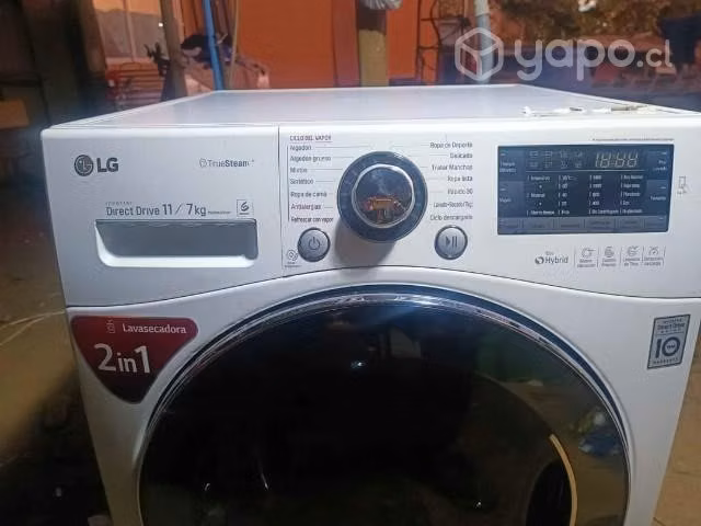 lavadora secadora 11 de lavado y 7 de secado