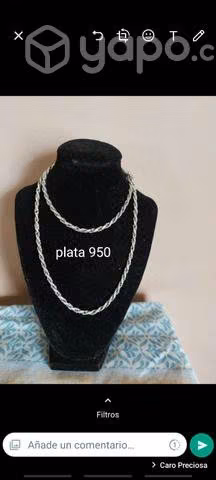 Cadenas plata