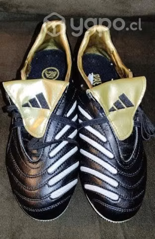 Predator Pulse UCL FG Cuero Zapatos De Fútbol Adid