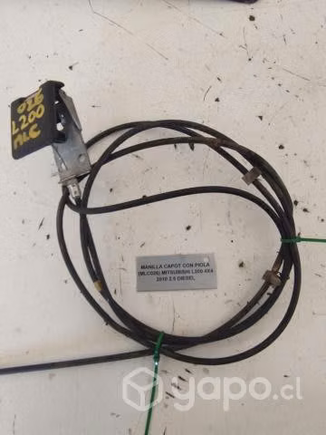Manilla Capot Con Piola (MLC026) Mitsubishi L200