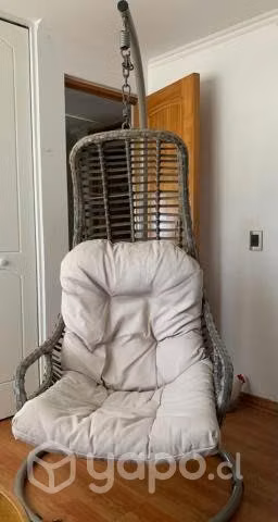 Silla mecedora colgante