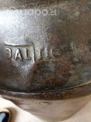 Antiguo Tarro Lechero Fierro Marca Baltic- 1926 - Imagen 2
