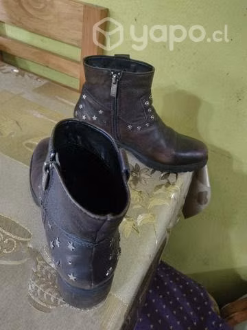 Botines 39 cuero excelente estado - Imagen 3