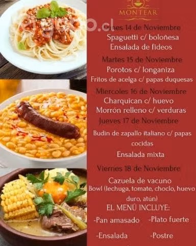 Almuerzos, Colaciones Empresas