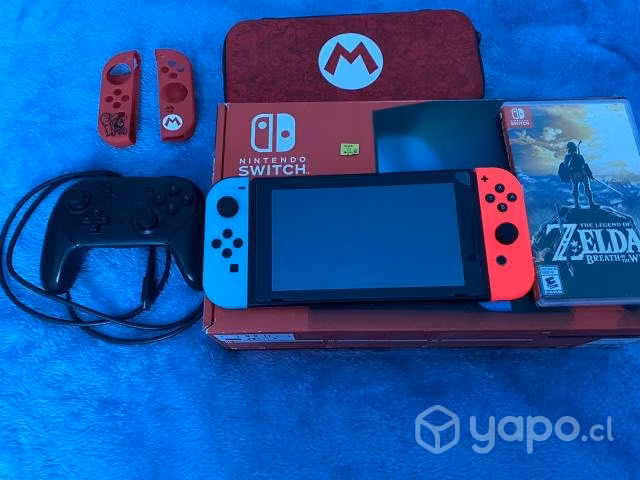 Nintendo switch + accesorios y juegos