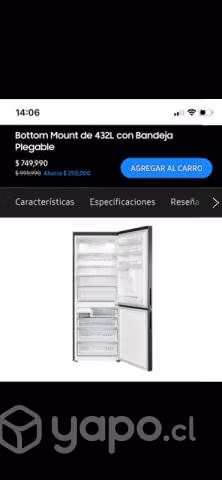 Refrigerador samsumg