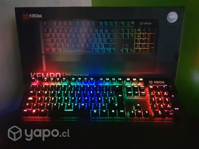 Teclado Gamer Mecánico: Krom Kempo - Imagen 2