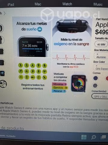 Apple Watch Series 6 - Imagen 2