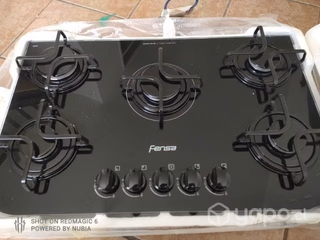 Encimera fensa 5 fuegos