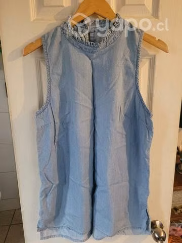 Blusa mezclilla