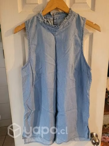 Blusa mezclilla