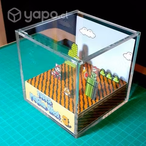 Super mario bros 3 cubo diorama