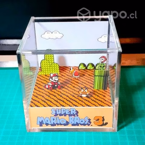 Super mario bros 3 cubo diorama