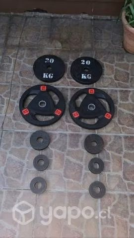 Discos para Barra Olimpica Gimnasio