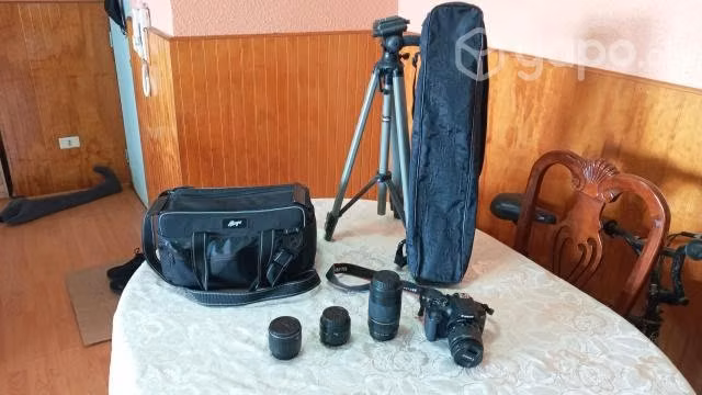 Equipo fotográfico Canon