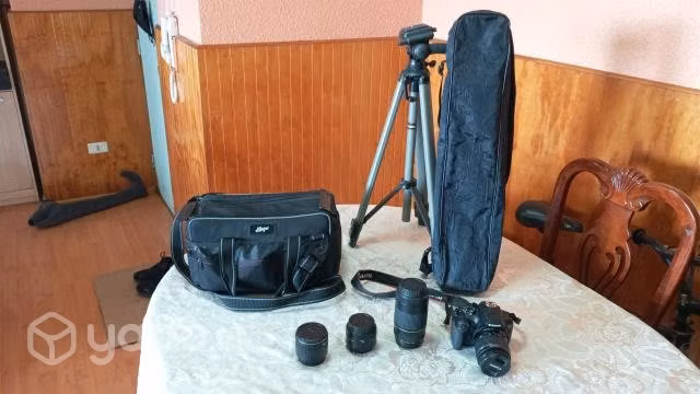 Equipo fotográfico Canon