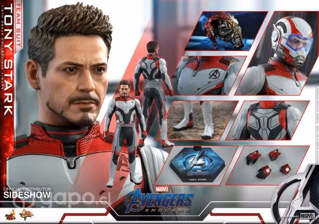 Hot toys avengers: tony stark coleccionable