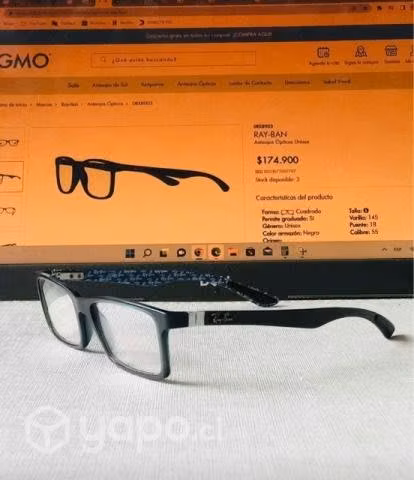 Anteojos Opticos Rayban