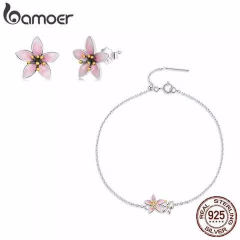 Plata 925 Pendientes, Pulsera