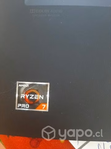 Notebook lenovo ryzen 7 pro
