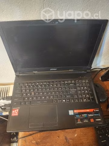 Msi GP63 i7-8750H GTX1060 6GB 16GB RAM RGB
