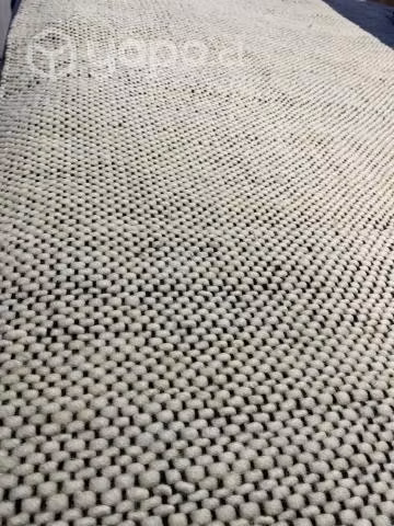 Piecera lana de oveja cama king
