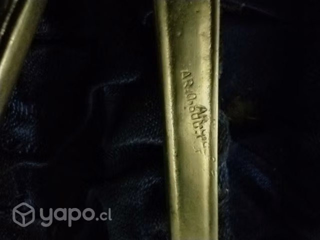 Cubiertos de plata más de 100 años