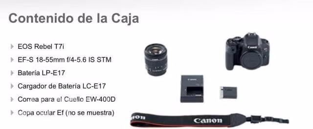 Canon t7i + 18-55mm