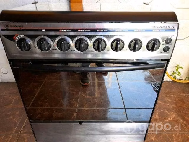 Cocina a gas 6 quemadores