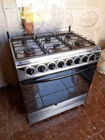 Cocina a gas 6 quemadores