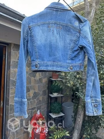 Chaqueta mezclilla corta - Imagen 4