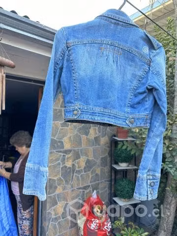 Chaqueta mezclilla corta - Imagen 2