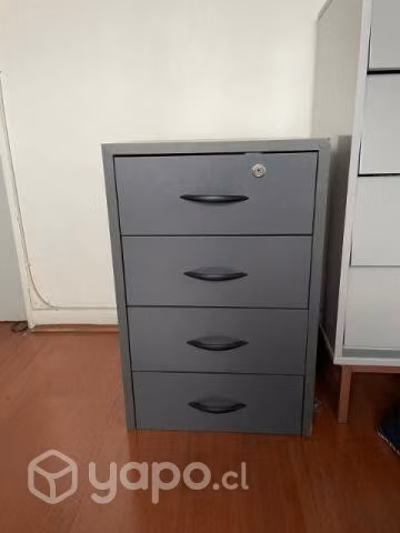 Mueble para oficina con 4 cajones
