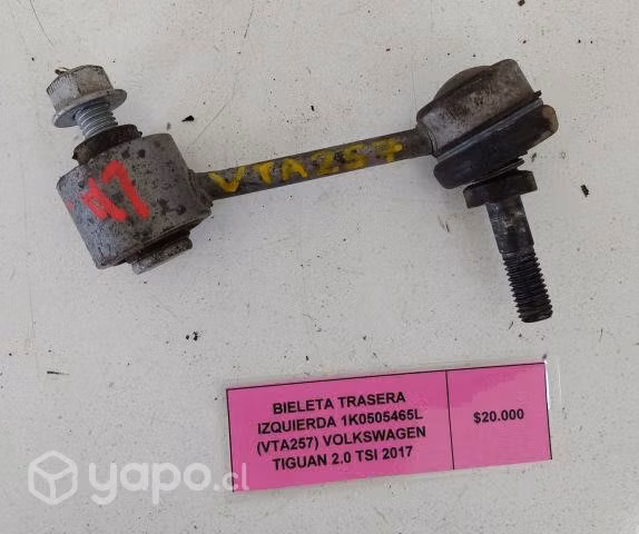Bieleta Trasera Izquierda 1K0505465L (VTA257) Volk