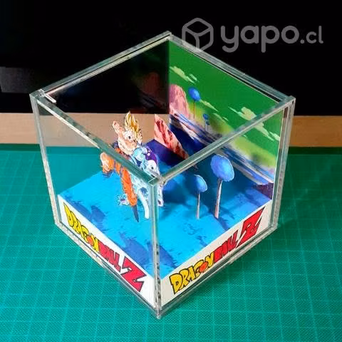 Dragon ball z cubo diorama