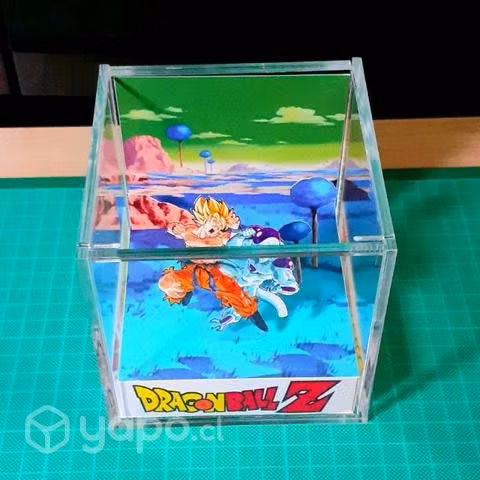 Dragon ball z cubo diorama