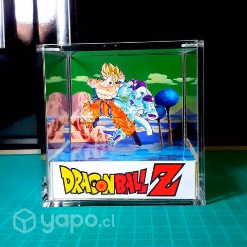 Dragon ball z cubo diorama
