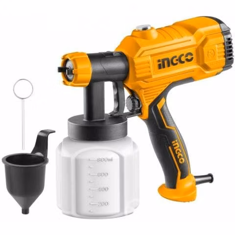 Equipo pistola de pintar electrica 450w tacho plas