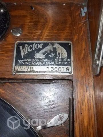 Vitrola Americana Victor Funcional
