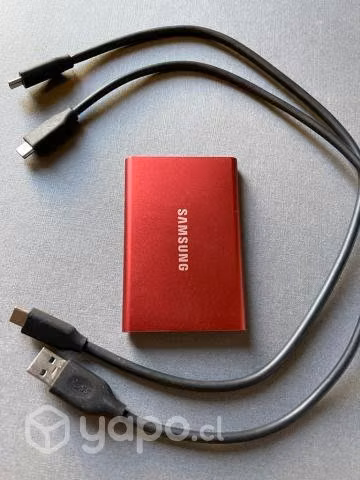 Disco Solido Externo SSD 2 TB Samsung T7