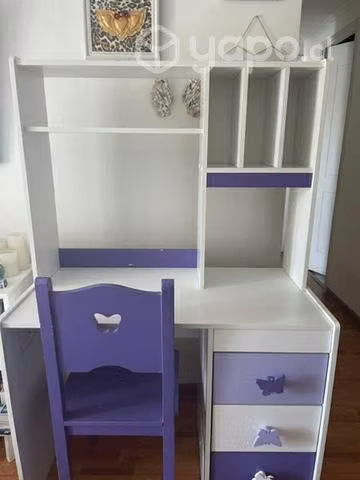 Escritorio niñita con silla - Imagen 2
