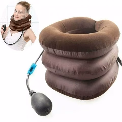 Cuello Inflable Tracción Cervical Estiramiento