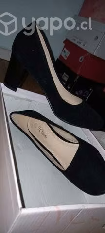 Zapatos gamuza
